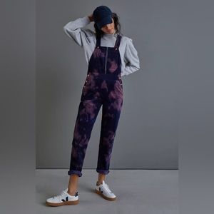 PILCRO SLIM CORDUROY OVERALLS